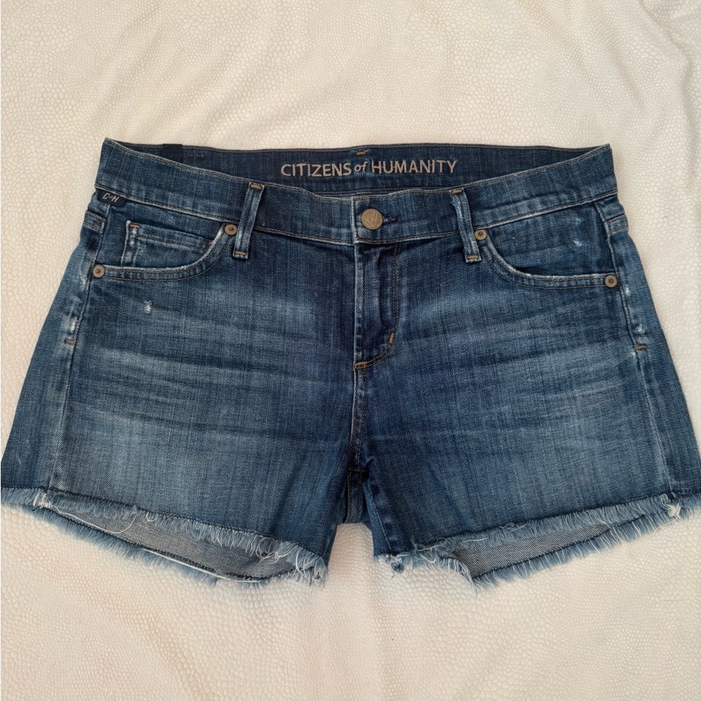 Citizens of Humanity Ava Cutoff Denim Shorts